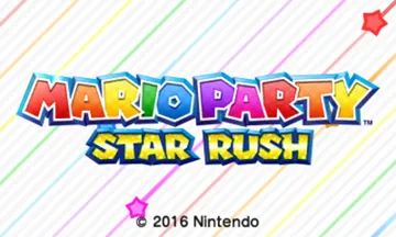 Mario Party - Star Rush (Japan) screen shot title